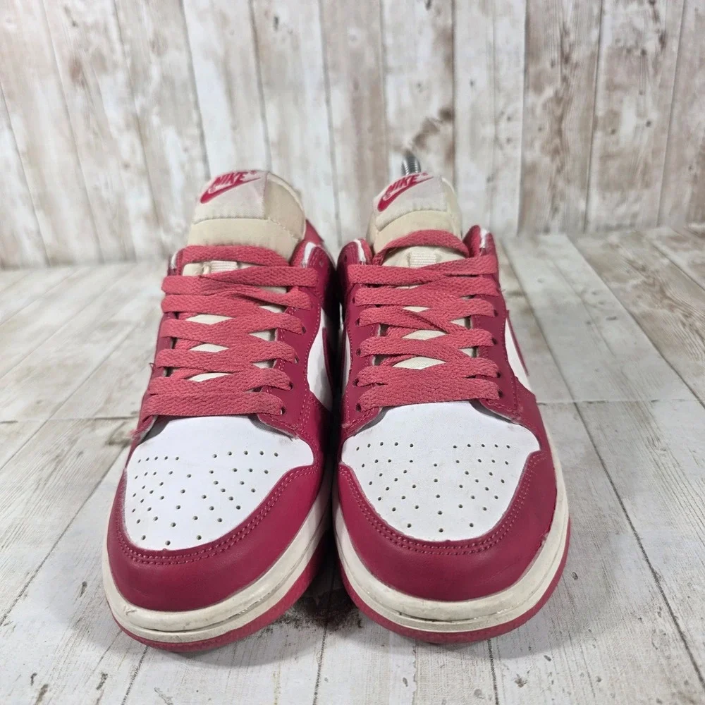 Nike Dunk Low Archery Cherry White Red‎ Sneakers DD1503-601 Womens 5.5